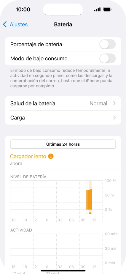 Pulsa el indicador junto a 