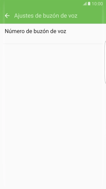 Pulsa la tecla de inicio para terminar y regresar a la pantalla de inicio.
