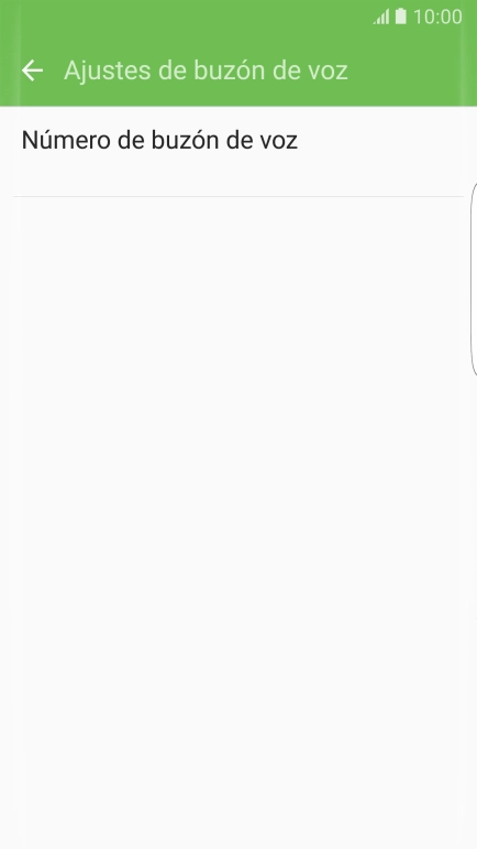 Pulsa la tecla de inicio para terminar y regresar a la pantalla de inicio.