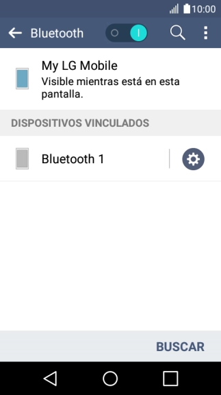 Pulsa la tecla de inicio para terminar y regresar a la pantalla de inicio.