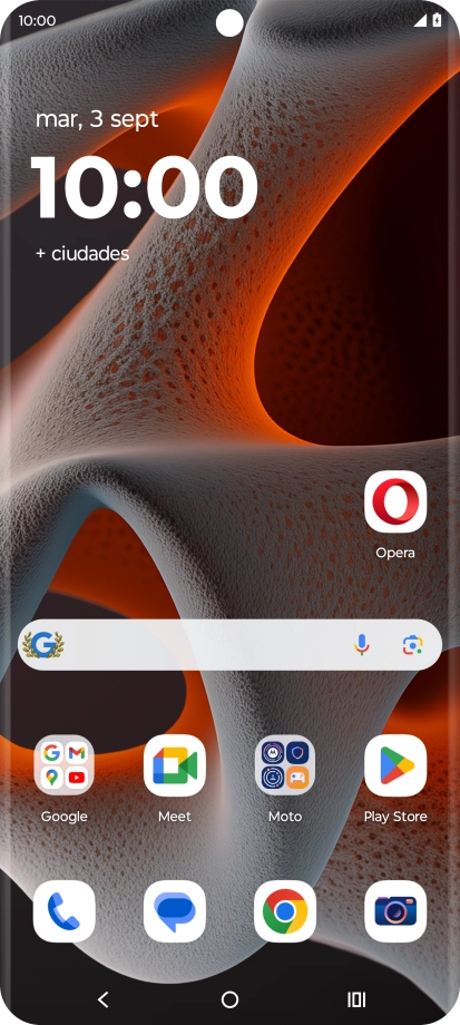 Cuando el icono de carga de batería aparece en la pantalla, el teléfono se está cargando.