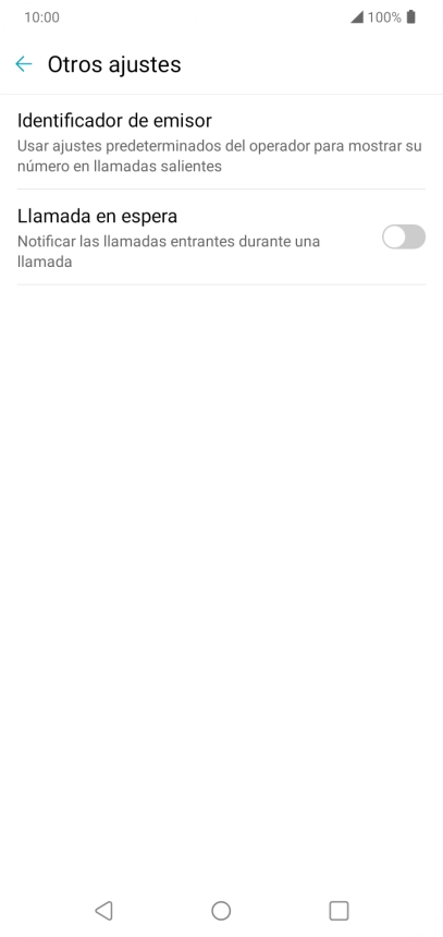 Pulsa el indicador junto a 