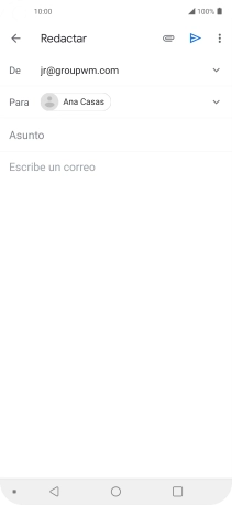 Pulsa Asunto e introduce el asunto deseado.