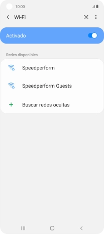 Pulsa el icono de menú.