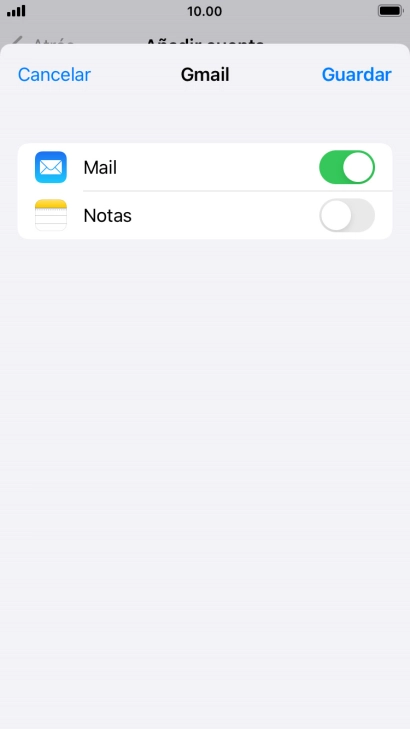 Si aparece en la pantalla esta imagen, tu cuenta de correo electrónico ha sido reconocida y configurada automáticamente. Sigue las indicaciones de la pantalla para introducir más información y terminar la configuración.
