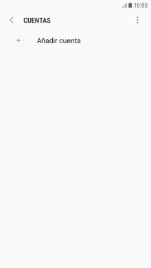 Pulsa Añadir cuenta.