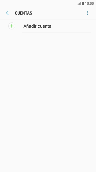 Pulsa Añadir cuenta.