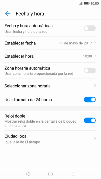 Pulsa el indicador junto a 