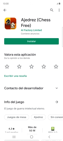 Pulsa la tecla de inicio para terminar y regresar a la pantalla de inicio.