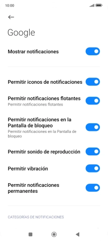 Pulsa el indicador junto a 