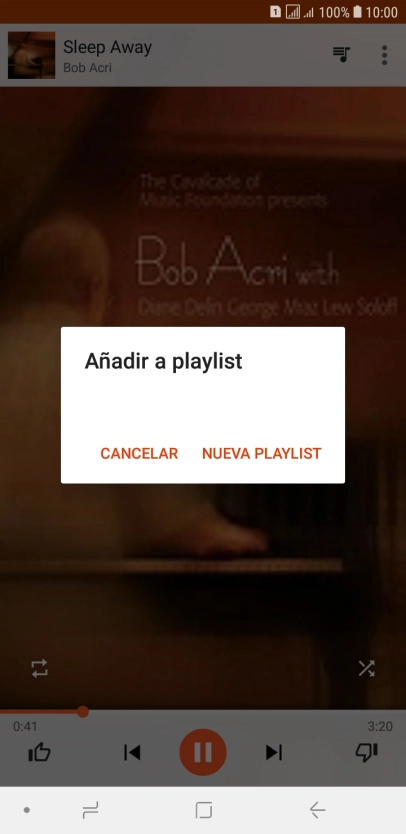 Pulsa NUEVA PLAYLIST.