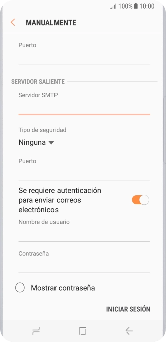 Pulsa la lista desplegable bajo 