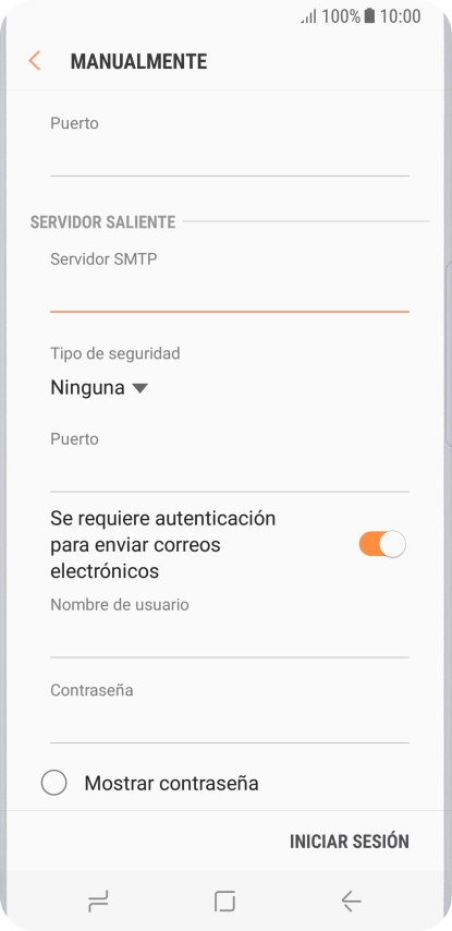 Pulsa la lista desplegable bajo 