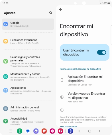 Pulsa la tecla de inicio para terminar y regresar a la pantalla de inicio.