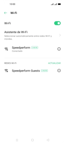 Pulsa la tecla de inicio para terminar y regresar a la pantalla de inicio.