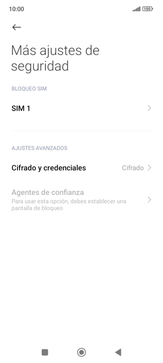 Pulsa el nombre de la tarjeta SIM.