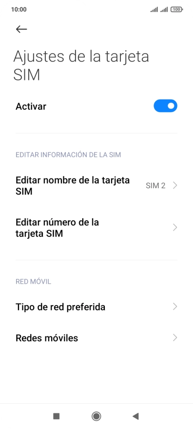 Pulsa el indicador junto a 