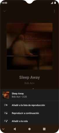 Pulsa Añadir a la lista de reproducción.