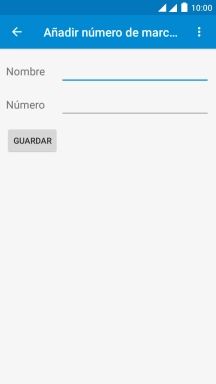 Pulsa en el campo junto a 