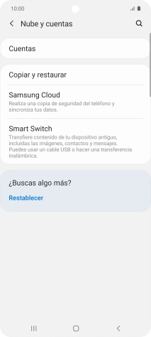 Pulsa Cuentas.