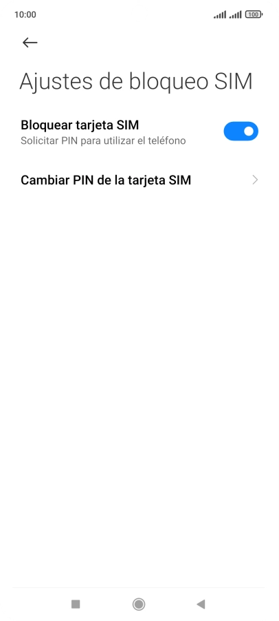 Pulsa el indicador junto a 