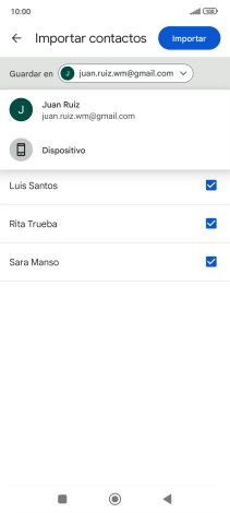 Pulsa Dispositivo.
