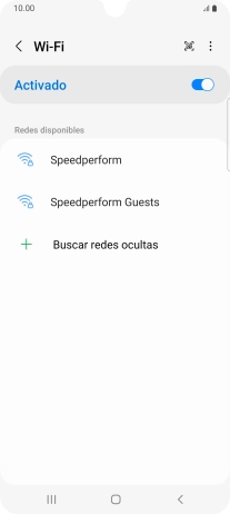 Pulsa el icono de menú.
