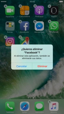 Pulsa Eliminar.