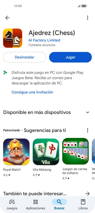 Desliza el dedo hacia arriba desde la parte inferior de la pantalla para terminar y volver a la pantalla de inicio.