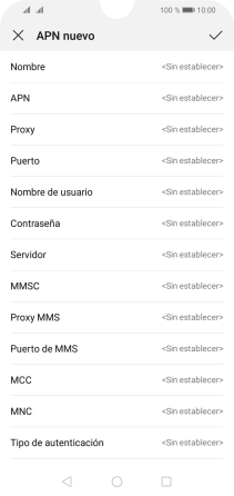 Pulsa Nombre.