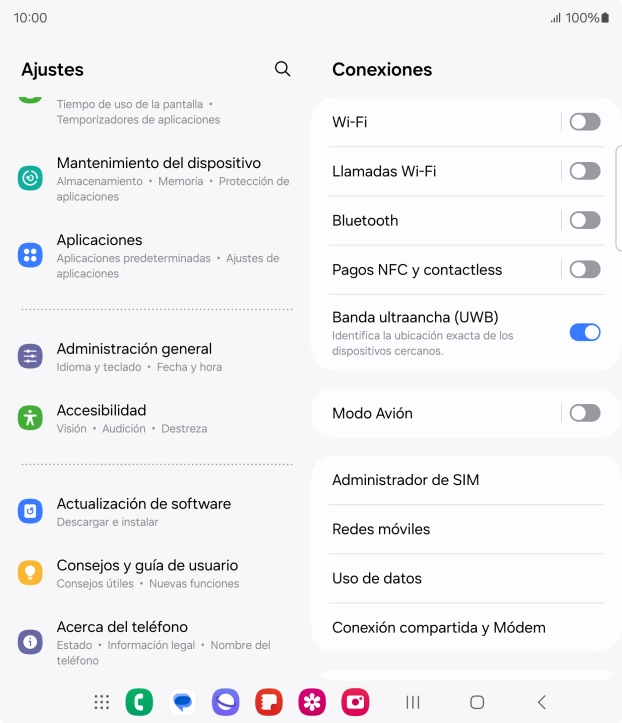 Pulsa Actualización de software.