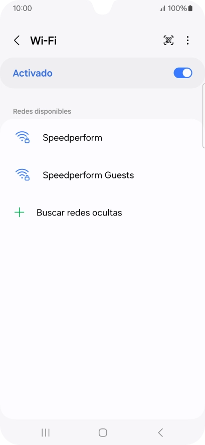 Pulsa el icono de menú.