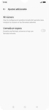 Pulsa el indicador junto a 