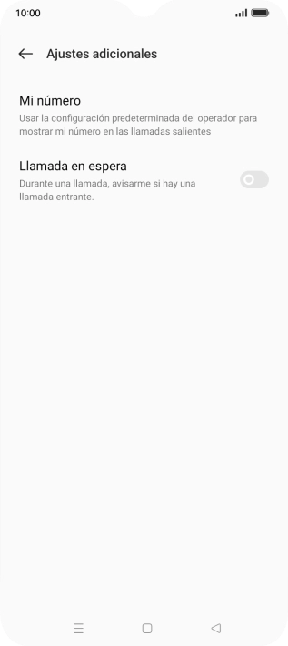 Pulsa el indicador junto a 