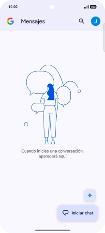 Pulsa el icono de perfil.