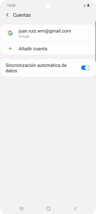 Pulsa la tecla de inicio para terminar y regresar a la pantalla de inicio.