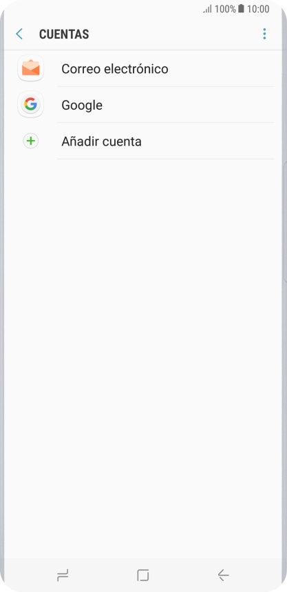 Pulsa la tecla de inicio para regresar a la pantalla de inicio.