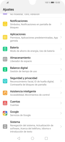 Pulsa Seguridad y privacidad.