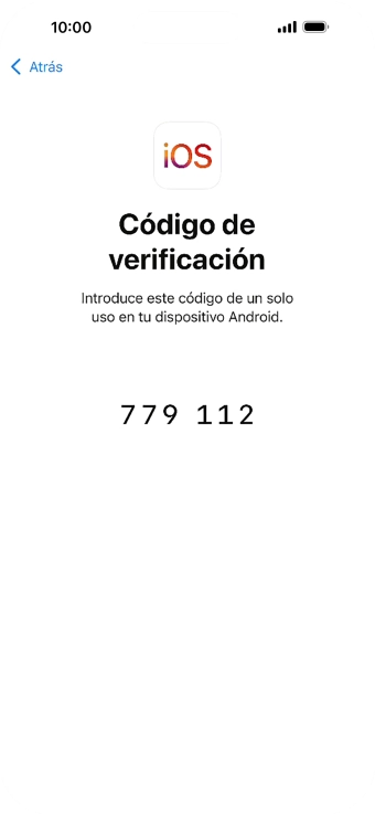 Seguir las indicaciones de la pantalla y de la app 