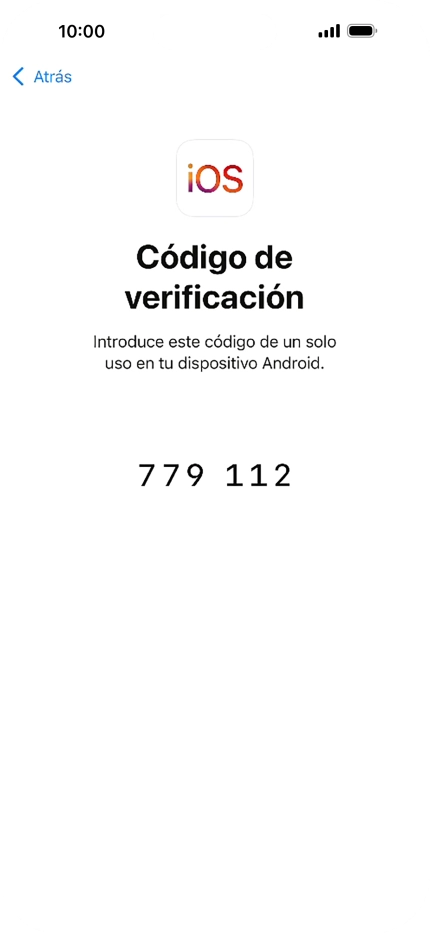 Seguir las indicaciones de la pantalla y de la app 