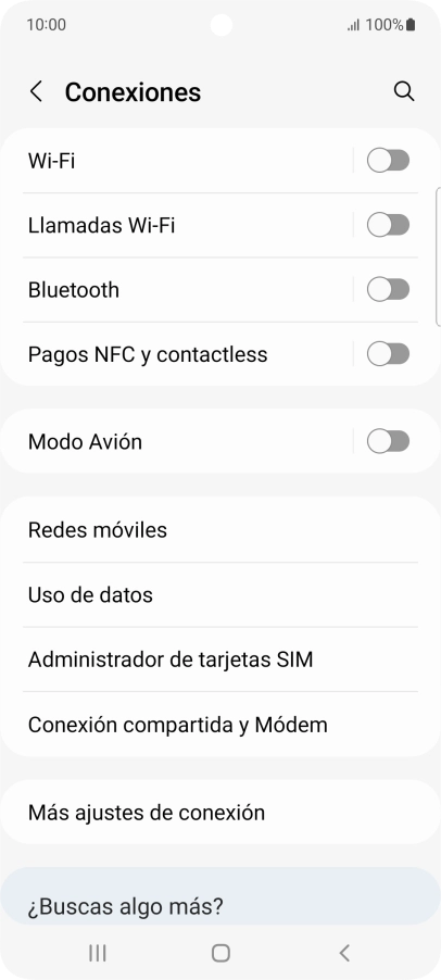 Pulsa Uso de datos.