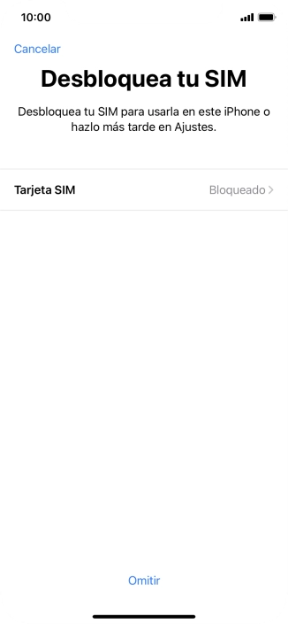 Pulsa Tarjeta SIM.