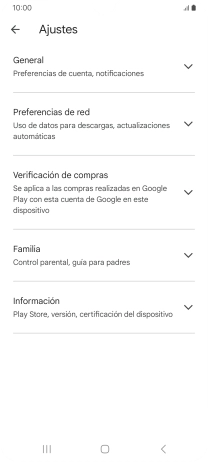 Pulsa Preferencias de red.