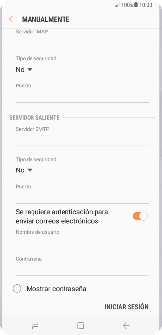 Pulsa la lista desplegable bajo 