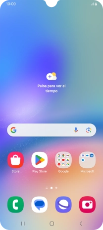 Cuando el icono de carga de batería aparece en la pantalla, el teléfono se está cargando.