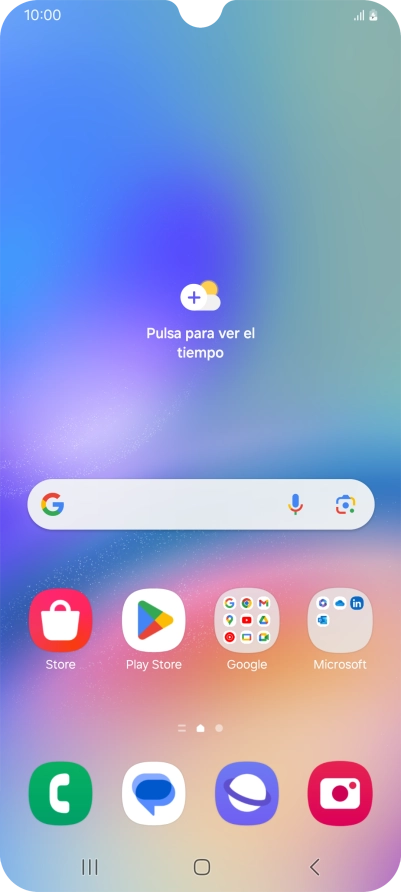 Cuando el icono de carga de batería aparece en la pantalla, el teléfono se está cargando.