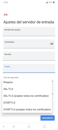 Pulsa Ninguno.