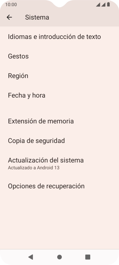 Pulsa Fecha y hora.