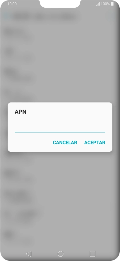 Introduce airtelwap.es y pulsa ACEPTAR.