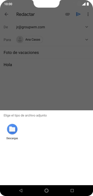 Pulsa Descargas.